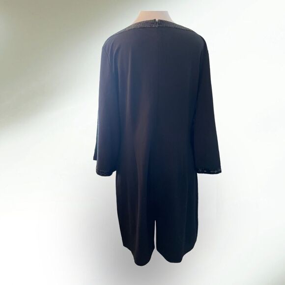 BLACK ANGEL WING DRESS - Picture 7 of 9